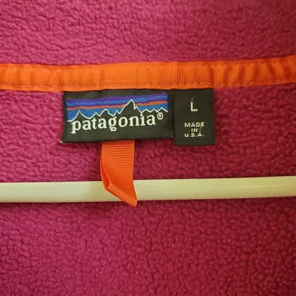 🤩Rare Vintage patagonia fleece pullover size women's Large - Picture 6 of 6
